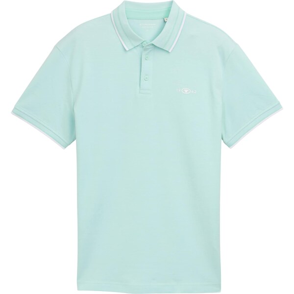 TOM TAILOR Tričko mätová / biela 62729947