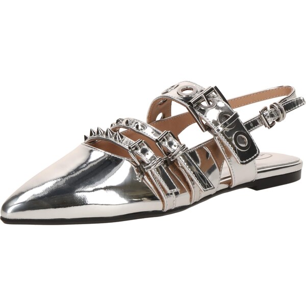 ASH Baleríny s ramienkom BLONDIE03 strieborná 62961871