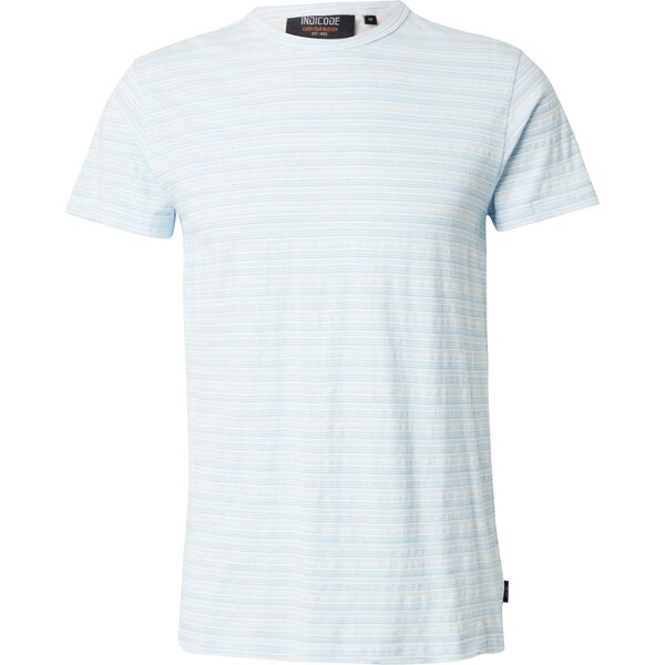 INDICODE JEANS Tričko Spir svetlomodrá / biela 63163645
