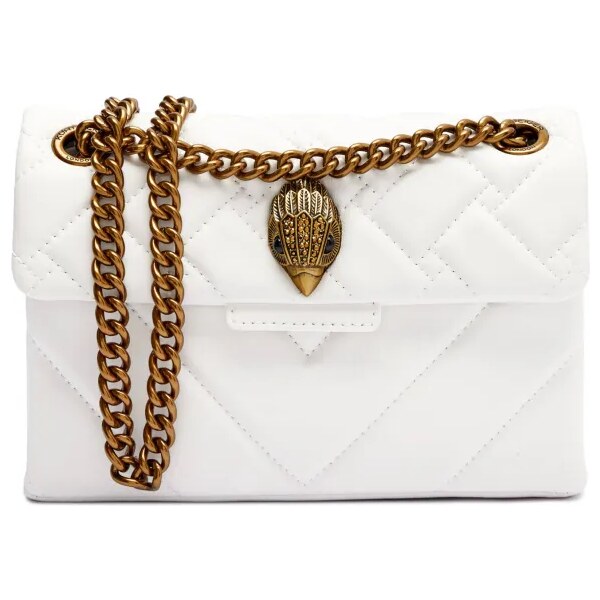 Kurt Geiger Kožená kabelka na rameno MINI KENSINGTON 62721537