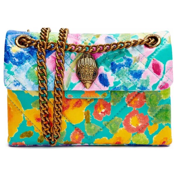 Kurt Geiger Kožená kabelka na rameno MINI KENSINGTON 62721538