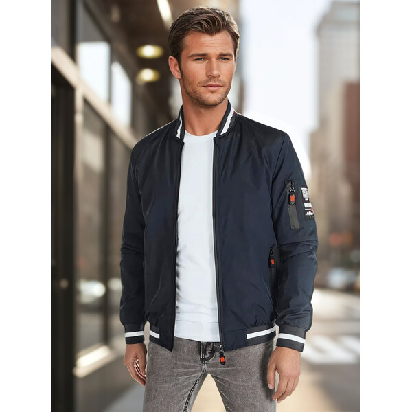 Pánska bunda bomber Dstreet TX5013 65784187