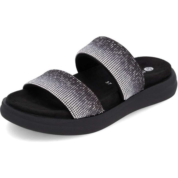 RIEKER Dámske šľapky REMONTE D2N50-03 čierna S5 62734710