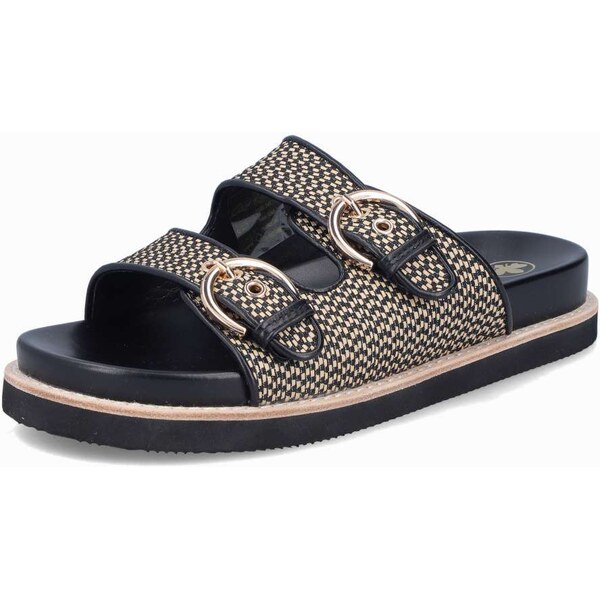 Dámske šľapky RIEKER V9584-00 čierna S5 62736427