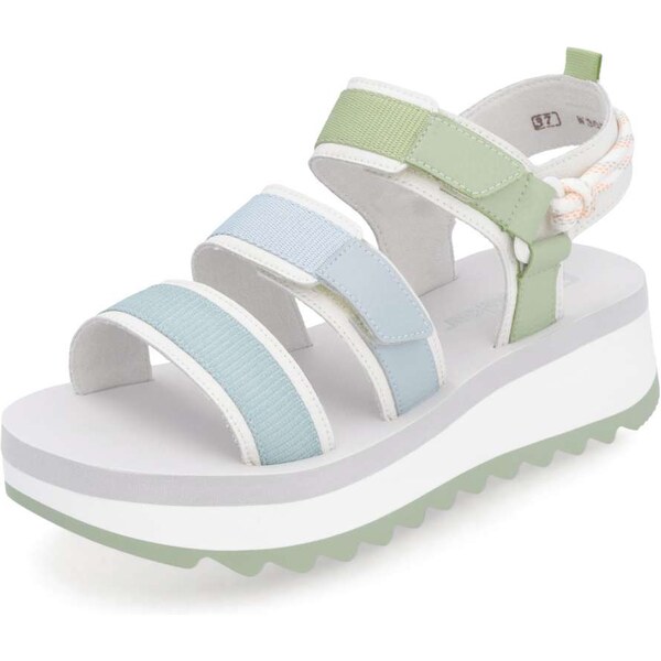 Dámske sandále RIEKER W3052-91 modrá S5 62736441