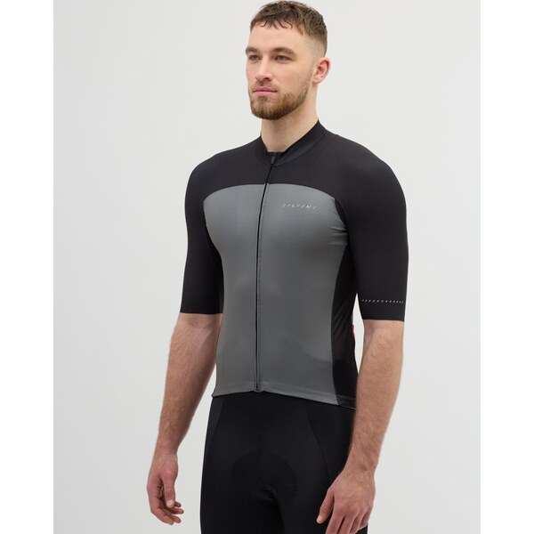 Pánsky cyklistický dres Silvini Stelvio čierna/červená 62738950