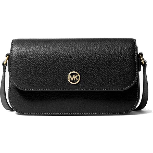 Michael Kors Dámska kožená crossbody kabelka 35F4GTVC1L BLACK 66585635