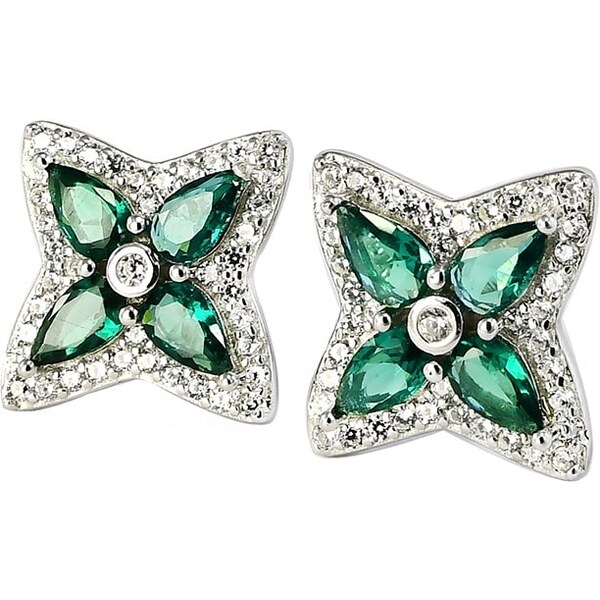 Strieborné náušnice Glare 732 62739569