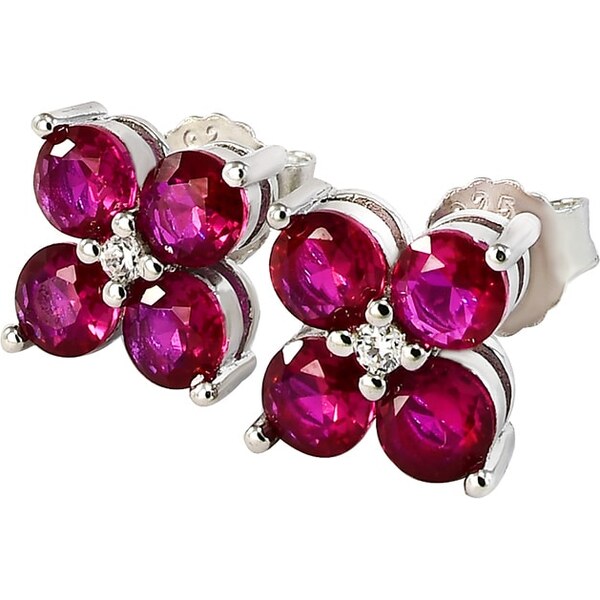 Strieborné náušnice Glare 730 62739567