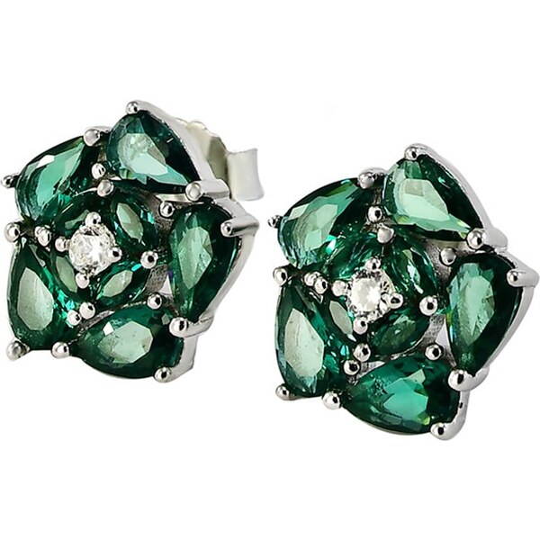 Strieborné náušnice Glare 731 62739568