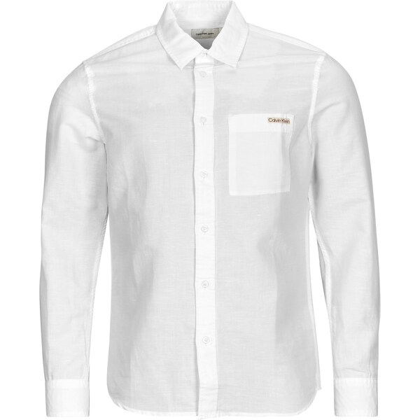 Calvin Klein Jeans Košele s dlhým rukávom LINEN COTTON SHIRT Calvin 62740168