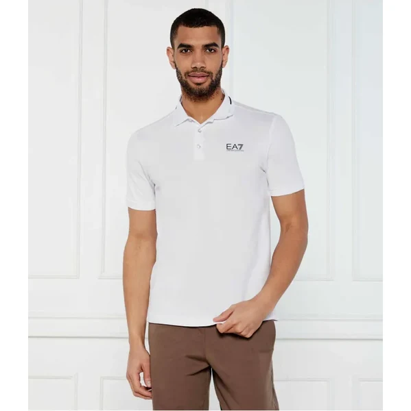 EA7 Polo tričko | Slim Fit | stretch pique 62740767