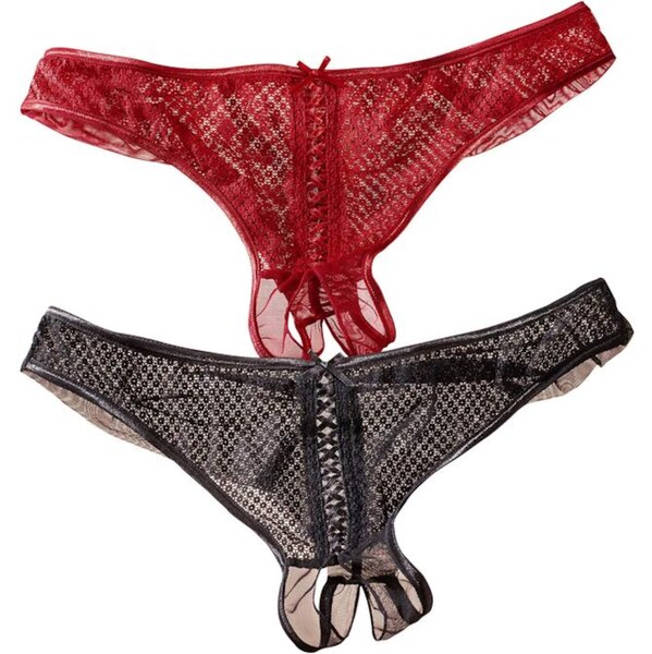 PETITE FLEUR GOLD Ouvert červená / čierna 63198390