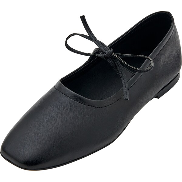 EDITED Baleríny Pauletta čierna 62759971