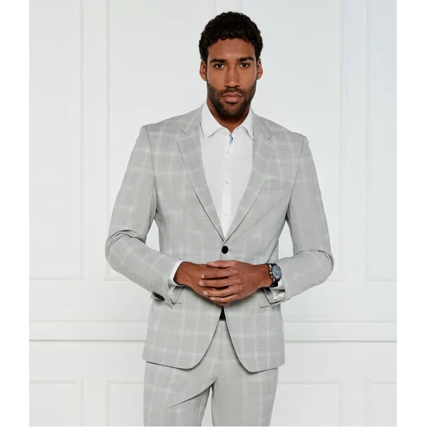 HUGO Sako Henry232X | Slim Fit | s prímesou vlny 62742522