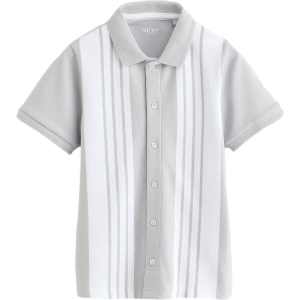 Next Košeľa sivá / biela 62744879