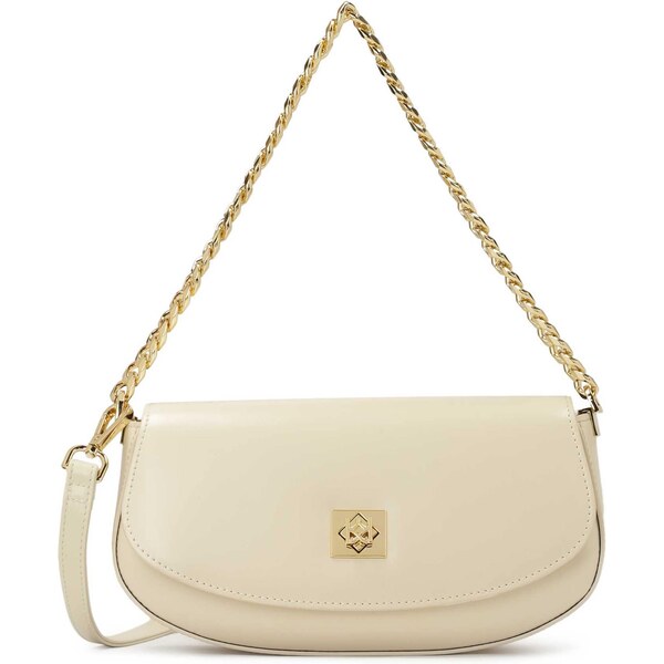 Kazar Kabelka na rameno žltohnedá / zlatá 62936909