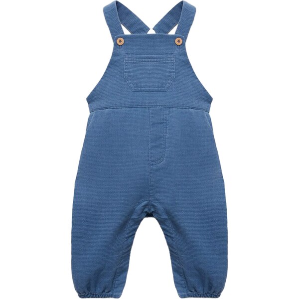 MANGO KIDS Nohavice na traky BACHATA námornícka modrá 63163934