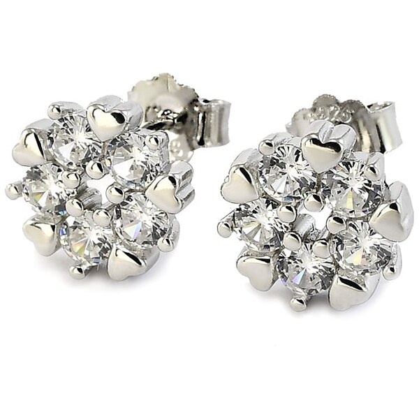 Strieborné náušnice Glare 738 62749902