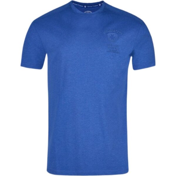 WELLENSTEYN pánske modré bavlnené tričko 62721469