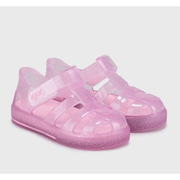 Dětské gumové sandály Igor Star Glitter 62766668
