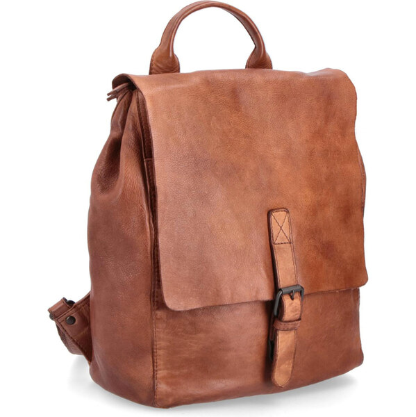 Kožený batoh Noelia Bolger koňaková NB 2022 KO 18532796