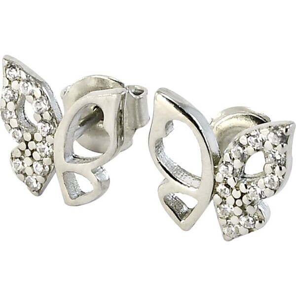 Strieborné náušnice Glare 742 62753679