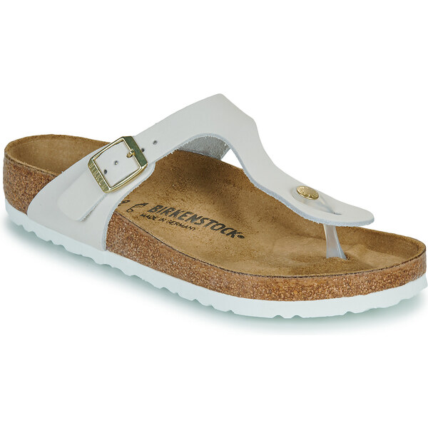 BIRKENSTOCK Žabky Gizeh LENB Antique White BIRKENSTOCK 62754630