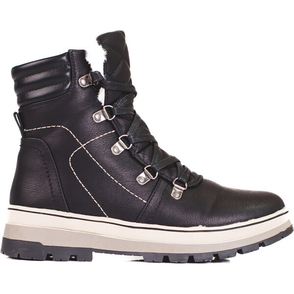 GOODIN Black womens trappers with Shelvt insulation 50501616