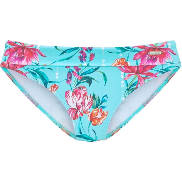 SUNSEEKER Bikinové nohavičky azúrová / smaragdová / tmavooranžová / 66857724