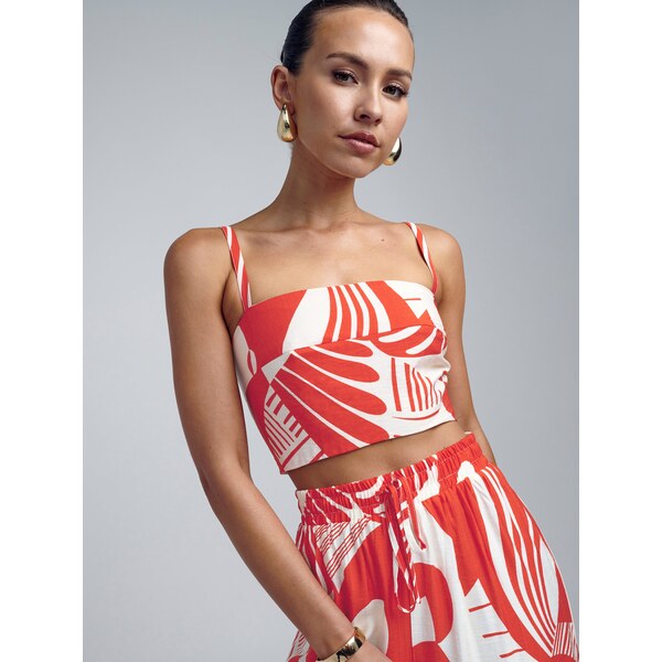 St MRLO Top Wave červená / biela 62759471