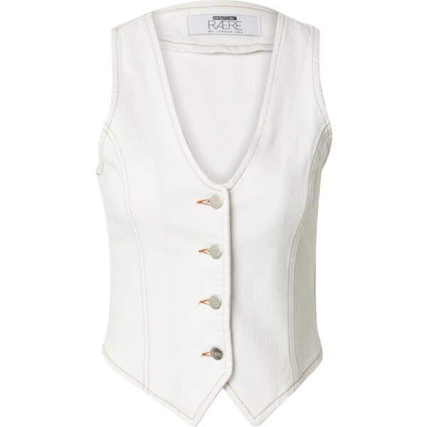 RÆRE by Lorena Rae Vesta k obleku biela 62761413
