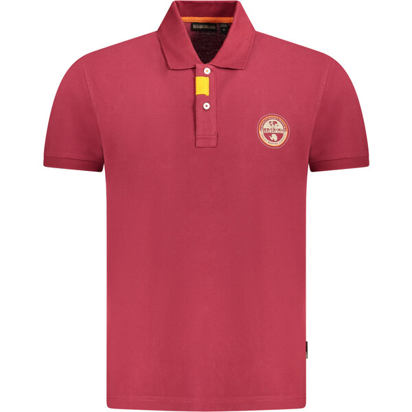 Pánske polo tričko Napapijri červené 64709302