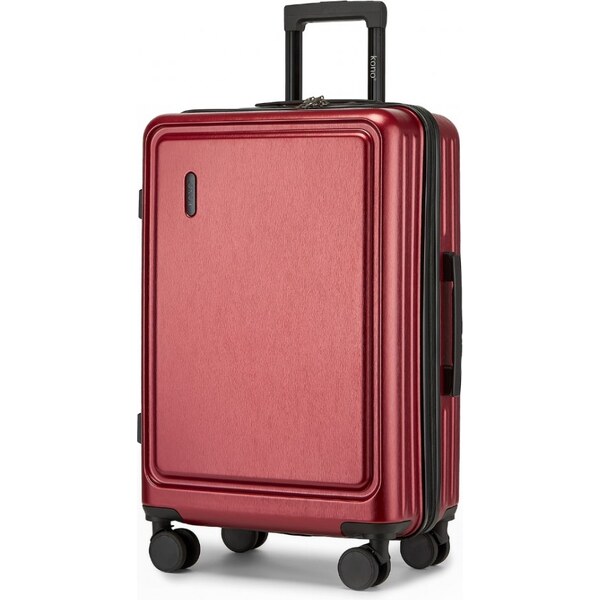 KONO Cestovný kufor, premium travel, stredný, bordový 62766498