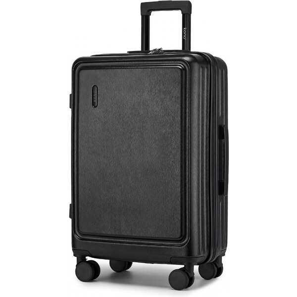 KONO Cestovný kufor, premium travel, stredný, čierny 62766499