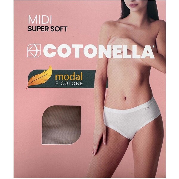 Dámske nohavičky Cotonella ADD07 Midi Modal M-3XL 62988346