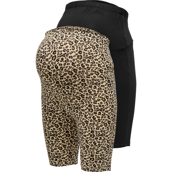 Only Maternity Legíny OLMLOVELY hnedá / svetlohnedá / čierna 62771568