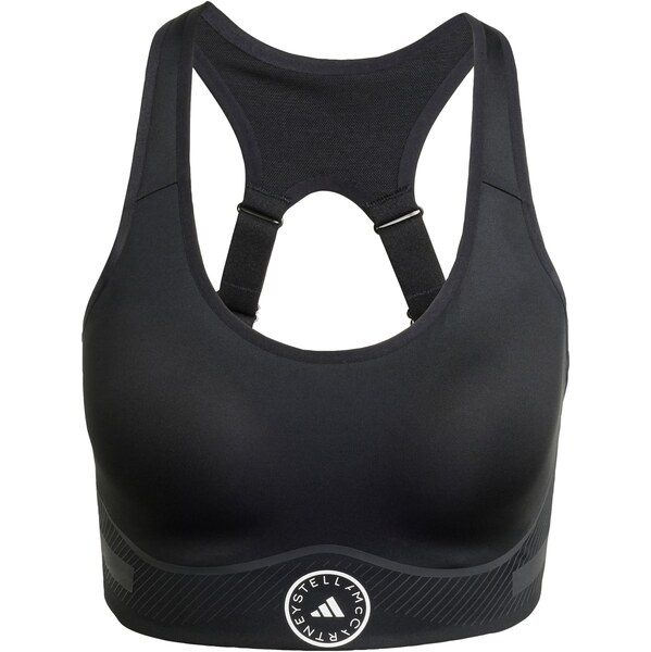 ADIDAS BY STELLA MCCARTNEY Športová podprsenka TruePace sivá / čierna 62908421