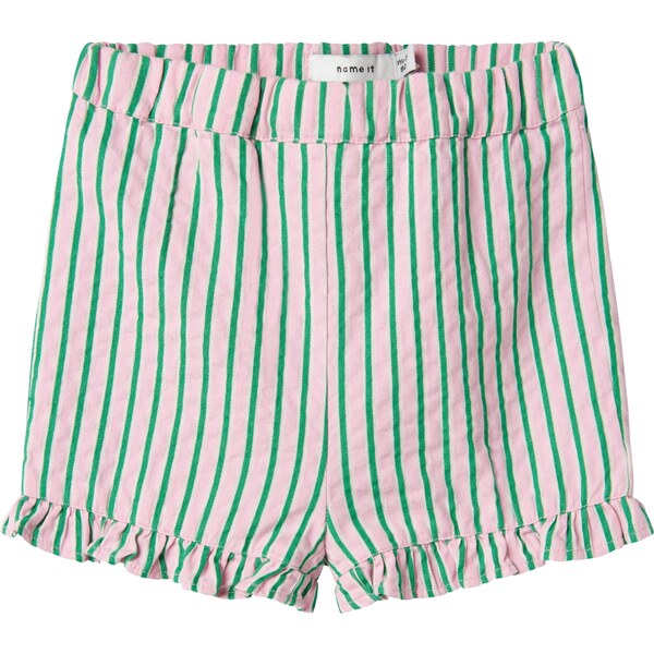 NAME IT Nohavice NMFFILONE zelená / ružová 62772117