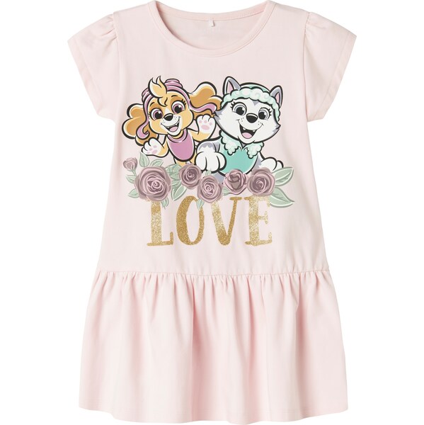 NAME IT Šaty svetlohnedá / svetlozelená / svetlofialová / ružová 62781743