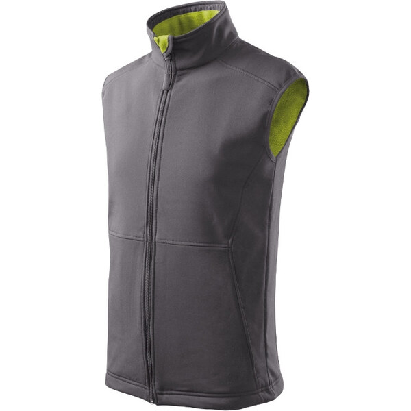 MALFINI, a.s. Vision pánska softshellová vesta steel grey 66083806