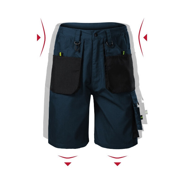 MALFINI, a.s. Pánske pracovné šortky Ranger námornícka modrá 62769670