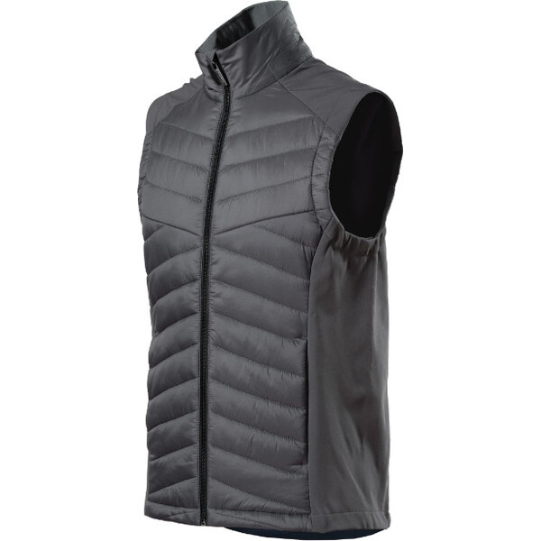 MALFINI, a.s. Cross hybridná vesta pánska light anthracite 66083964