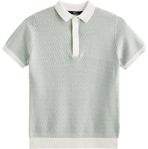 Next Tričko svetlomodrá / biela 62771812