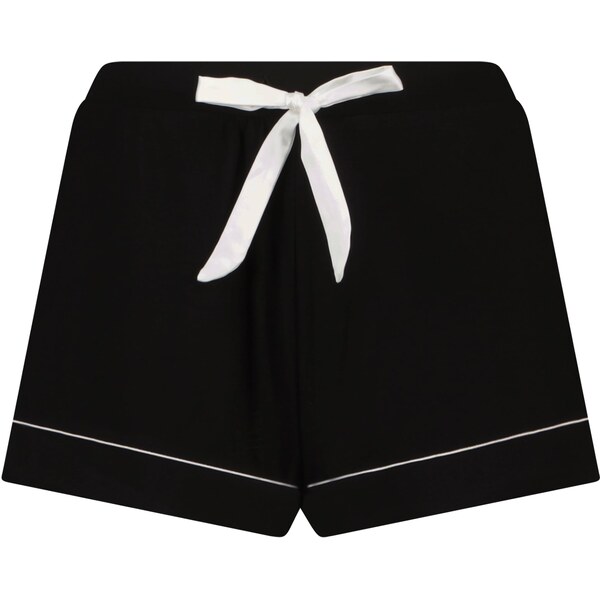 Hunkemöller Pyžamové nohavice Essential čierna / biela 63163399