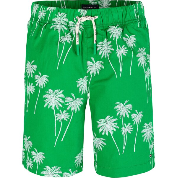 TOMMY HILFIGER Nohavice zelená / šedobiela 62937019