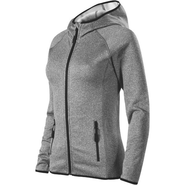 MALFINI, a.s. Dámsky tmavosivý zvýrazňovač Direct stretch fleece 62780393