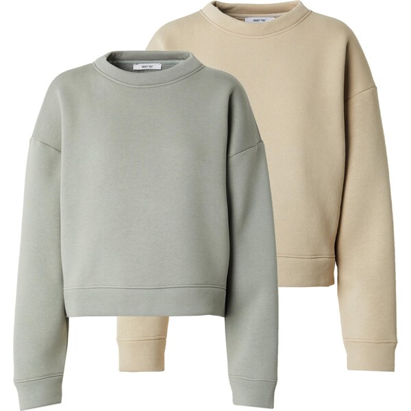 ABOUT YOU Mikina Daniela béžová / mätová 63285589
