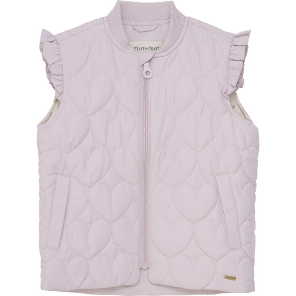 Minymo prešívaná vesta Burnished Lilac 62787212