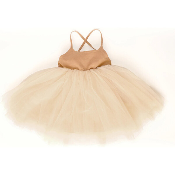 Mrs. Ertha Tutu šaty Nude 62787229